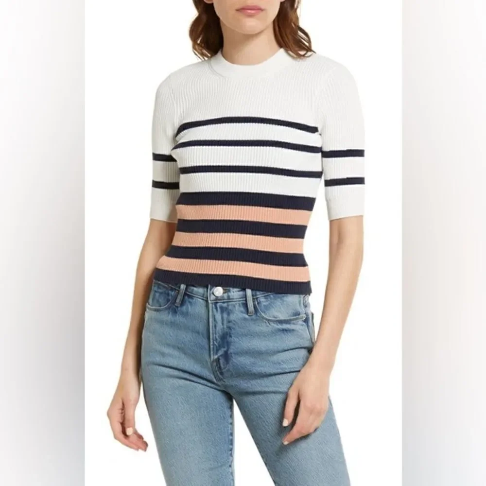 Frame Cropped Sweater XS Brand new